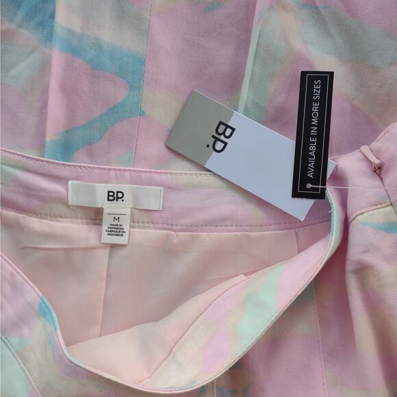 BP NWT M pleated skirt worn on pretty little liars pastel camo mini skirt kelly - Picture 3 of 6